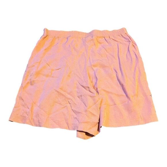 Vintage Niki Taylor Lounge Drawstring Pink / Gold Shorts Small Elastic Waistband - Picture 7 of 8